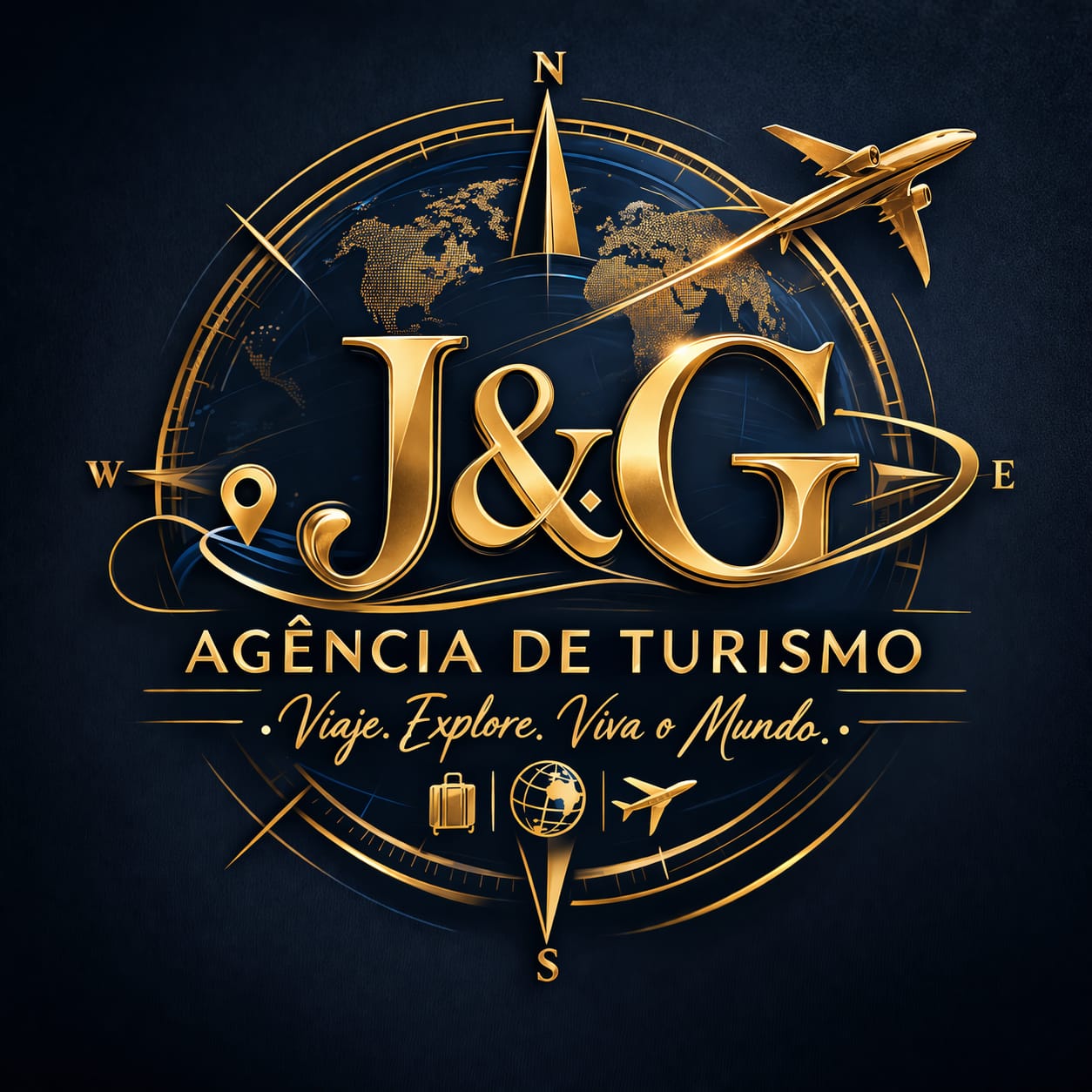 Logo J&G Agência de Turismo